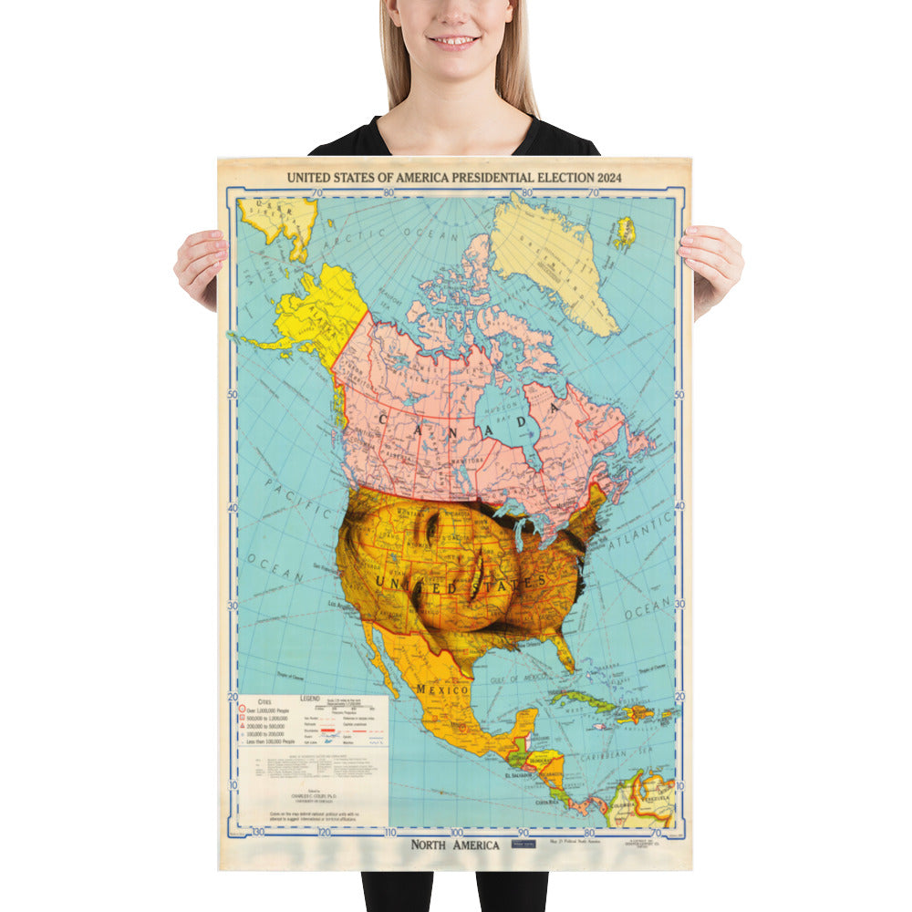 Poster - Kayleigh McEnany 2024 President Elect Color Single Face